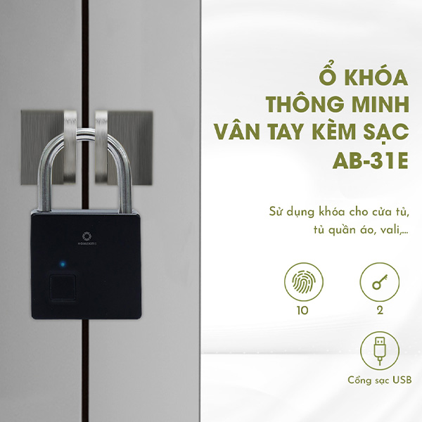 Khóa Cửa Mini Homekit AB-31E