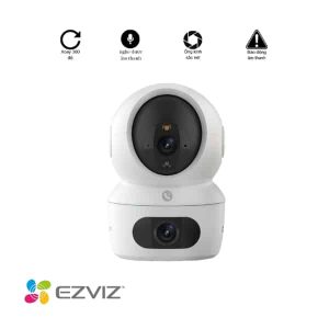 Camera Ezviz 2 Mắt TY7 2K – Gọi Điện Qua Nút Cảm Ứng