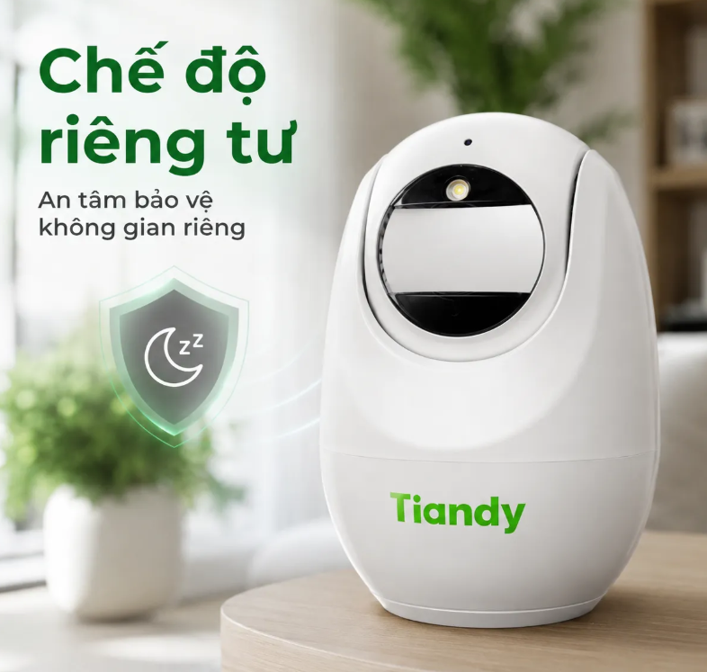Camera TIANDY TC-H332N – Đàm thoại 2 chiều, Xoay 360° - Ảnh 5