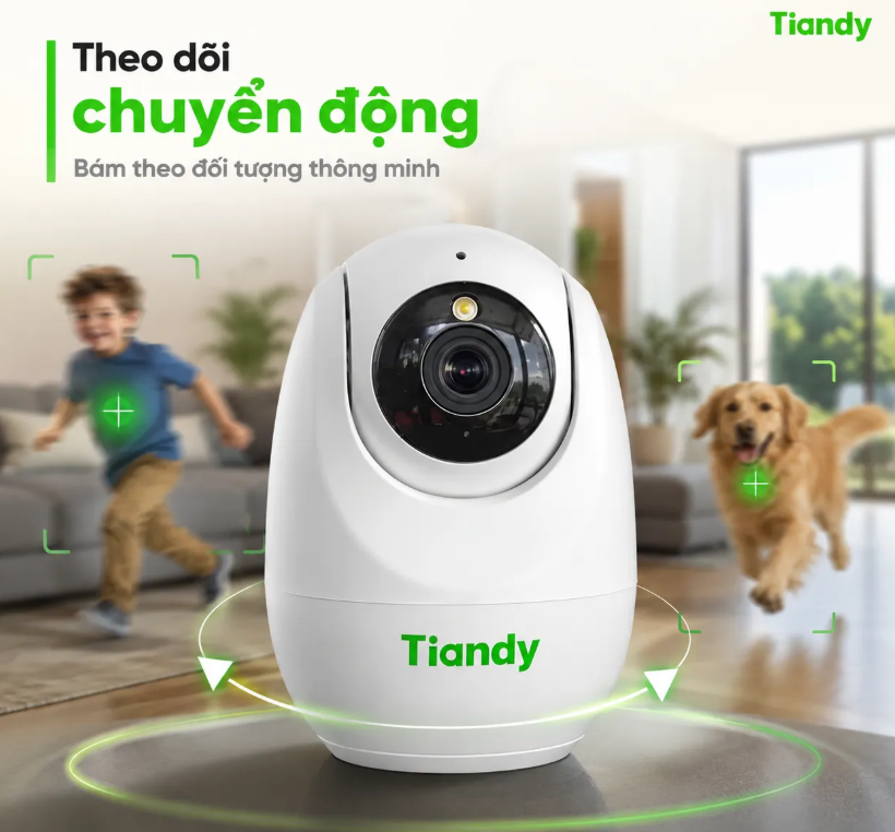 Camera TIANDY TC-H332N – Đàm thoại 2 chiều, Xoay 360°